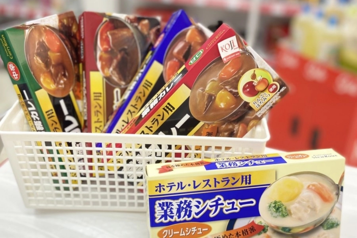 Viên Cà Ri (Cari) Kobe Bussan kiểu Nhật Curry Chuẩn Vị Xuất Xứ Nhật Bản 200g